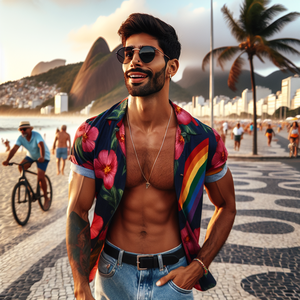 Camisas e Bandeira LGBT Moda Inclusiva